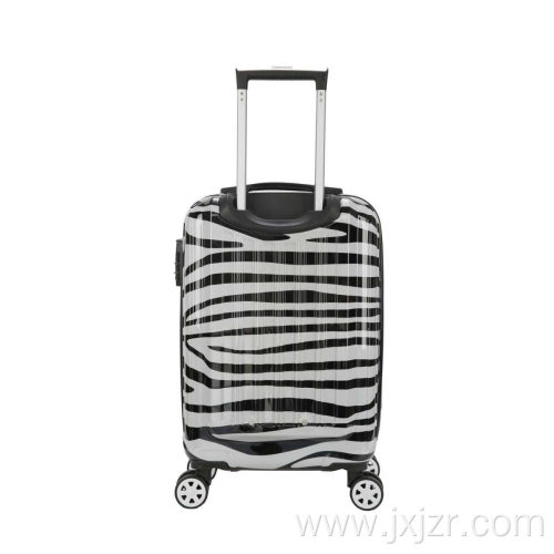 ABS PC rolling popular printed luggage